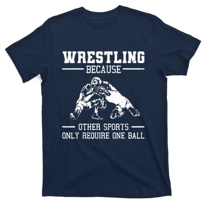 Funny Wrestling Design For Wrestle Athletes T-Shirt