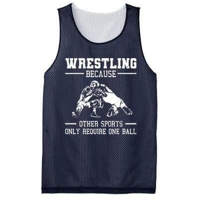 Funny Wrestling Design For Wrestle Athletes Mesh Reversible Basketball Jersey Tank