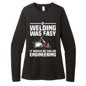 Funny Welding Design Welder Weld Welding Lover Womens CVC Long Sleeve Shirt