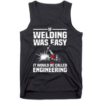 Funny Welding Design Welder Weld Welding Lover Tank Top