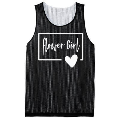 Flower Wedding Day Little Heart Mesh Reversible Basketball Jersey Tank