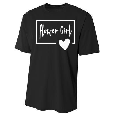 Flower Wedding Day Little Heart Performance Sprint T-Shirt