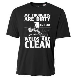 Funny Welding Designs For Dad Metal Workers Blacksmith Cooling Performance Crew T-Shirt