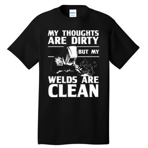 Funny Welding Designs For Dad Metal Workers Blacksmith Tall T-Shirt