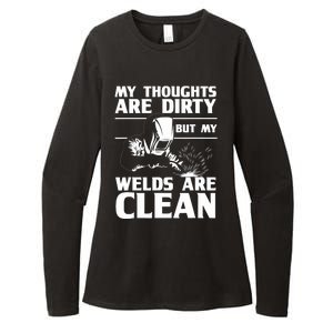 Funny Welding Designs For Dad Metal Workers Blacksmith Womens CVC Long Sleeve Shirt