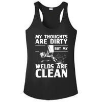 Funny Welding Designs For Dad Metal Workers Blacksmith Ladies PosiCharge Competitor Racerback Tank