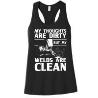 Funny Welding Designs For Dad Metal Workers Blacksmith Women's Racerback Tank