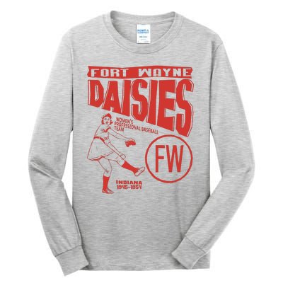 Fort Wayne Daisies Women Professional Baseball Team 1945 Tall Long Sleeve T-Shirt