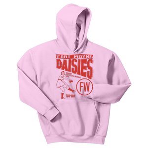 Fort Wayne Daisies Women Professional Baseball Team 1945 Kids Hoodie