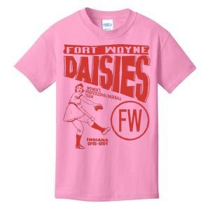 Fort Wayne Daisies Women Professional Baseball Team 1945 Kids T-Shirt