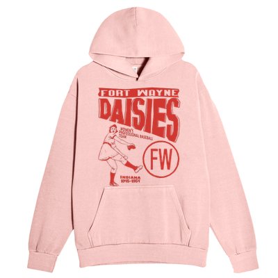 Fort Wayne Daisies Women Professional Baseball Team 1945 Urban Pullover Hoodie