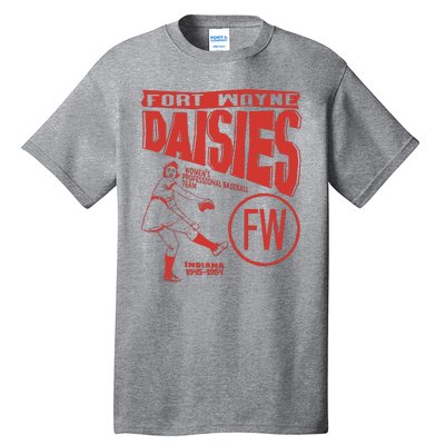 Fort Wayne Daisies Women Professional Baseball Team 1945 Tall T-Shirt