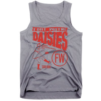 Fort Wayne Daisies Women Professional Baseball Team 1945 Tank Top