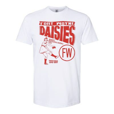 Fort Wayne Daisies Women Professional Baseball Team 1945 Softstyle CVC T-Shirt