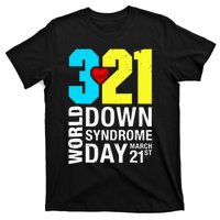 Funny World Down Syndrome Day March 21st T-Shirt