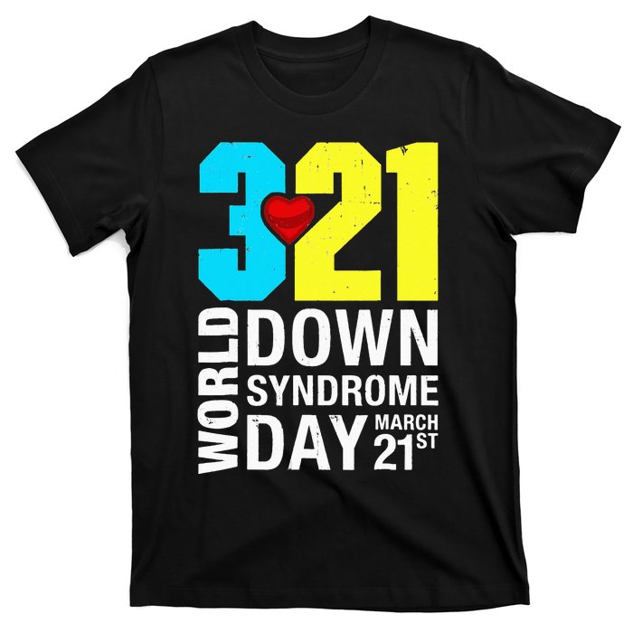 Funny World Down Syndrome Day March 21st T-Shirt