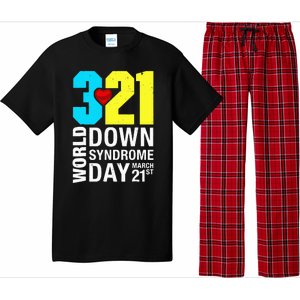 Funny World Down Syndrome Day March 21st Pajama Set