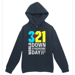 Funny World Down Syndrome Day March 21st Urban Pullover Hoodie