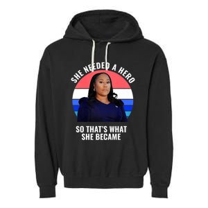 Fani Willis District Attorney Of Fulton County Georgia Garment-Dyed Fleece Hoodie