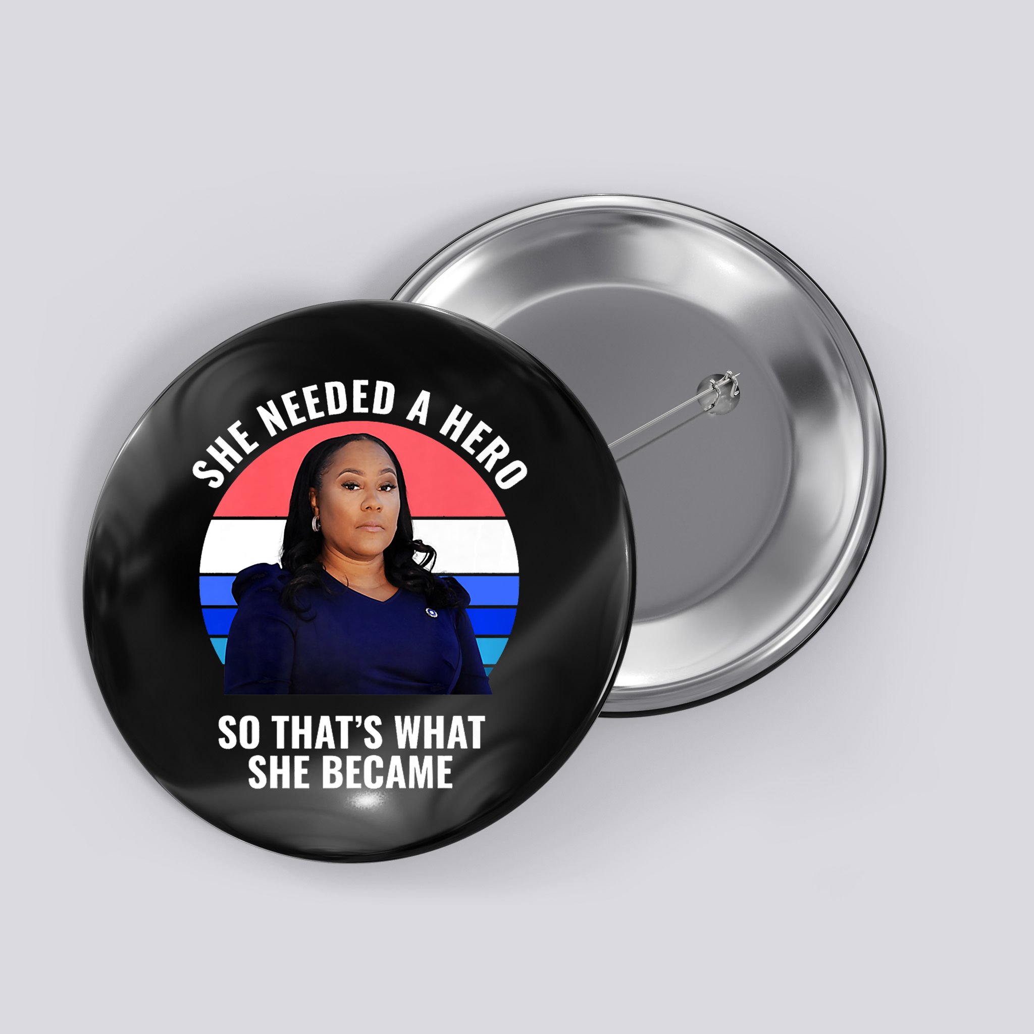 Fani Willis District Attorney Of Fulton County Georgia Button