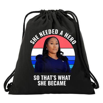 Fani Willis District Attorney Of Fulton County Georgia Drawstring Bag