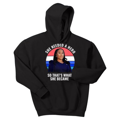 Fani Willis District Attorney Of Fulton County Georgia Kids Hoodie