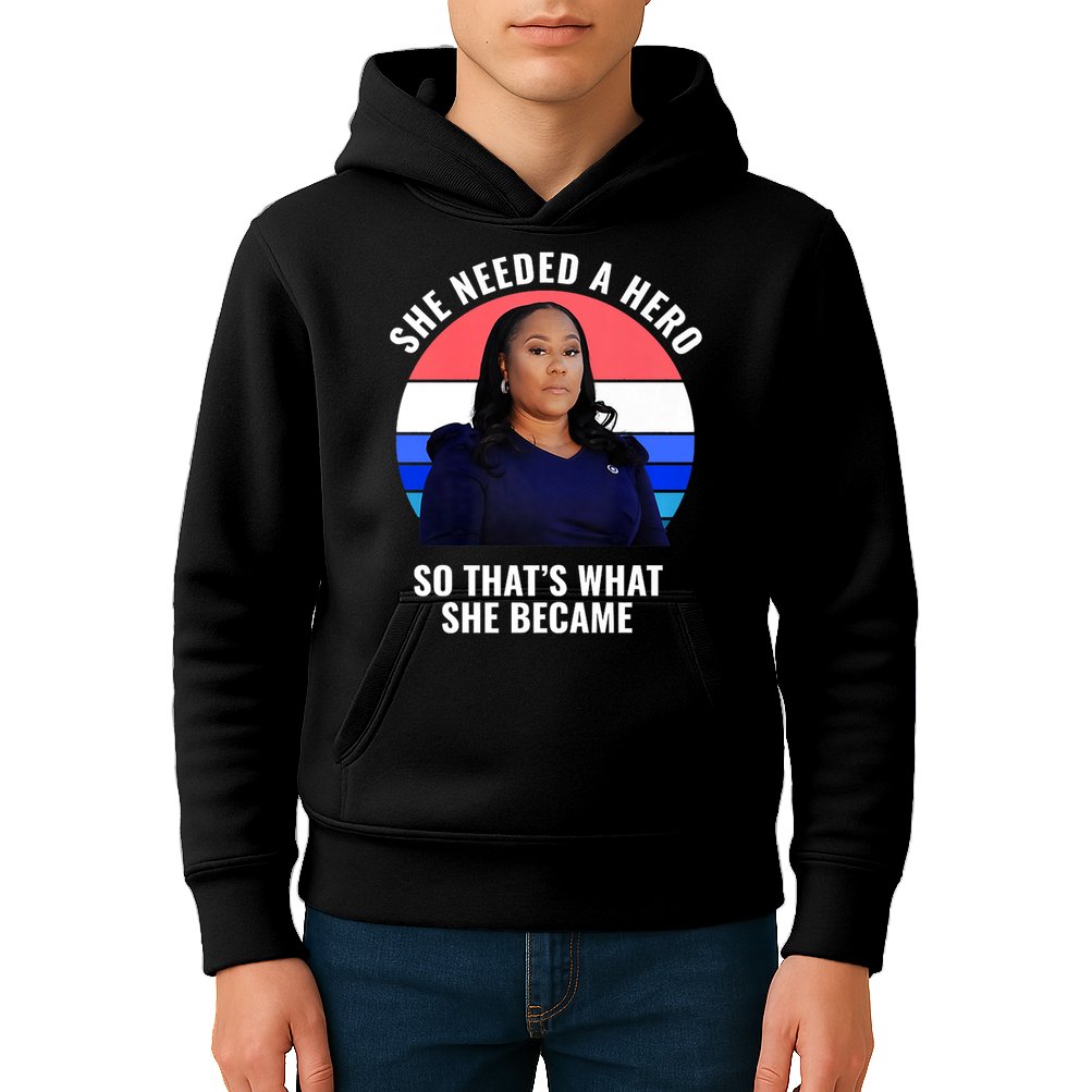 Fani Willis District Attorney Of Fulton County Georgia Kids Hoodie