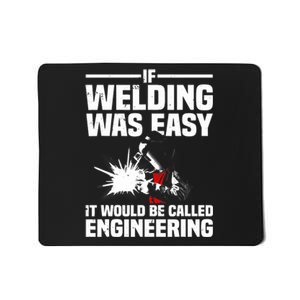 Funny Welding Design Welder Weld Welding Lover Mousepad