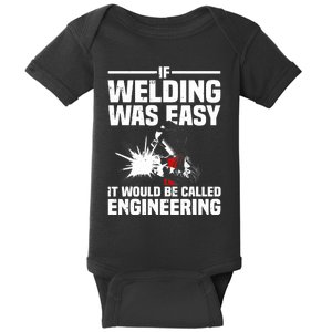 Funny Welding Design Welder Weld Welding Lover Baby Bodysuit