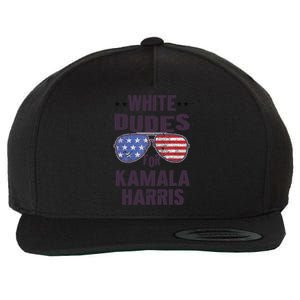 Funny White Dudes For Kamala Harris Sunglasses Usa Wool Snapback Cap