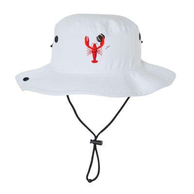 Funny Wine Drinking Lobster Red Crawfish Wine Lovers Gift Bucket Hat