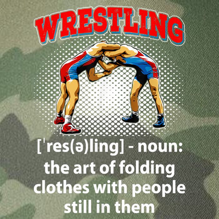 Funny Wrestling Definition The Art Of Folding Clothes Legacy Tie Dye Trucker Hat