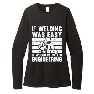 Funny Welding Design For Welder Weld Welding Lover Womens CVC Long Sleeve Shirt