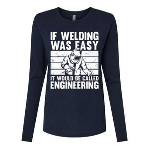 Funny Welding Design For Welder Weld Welding Lover Womens Cotton Relaxed Long Sleeve T-Shirt