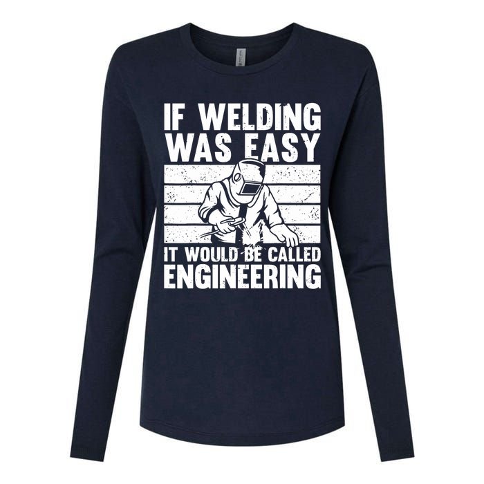 Funny Welding Design For Welder Weld Welding Lover Womens Cotton Relaxed Long Sleeve T-Shirt