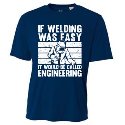 Funny Welding Design For Welder Weld Welding Lover Cooling Performance Crew T-Shirt