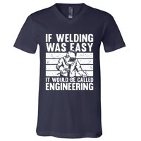 Funny Welding Design For Welder Weld Welding Lover V-Neck T-Shirt