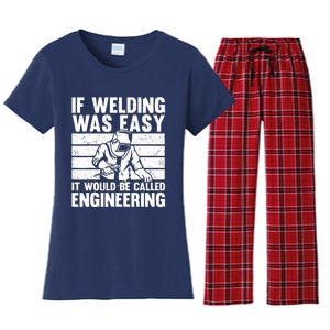 Funny Welding Design For Welder Weld Welding Lover Women's Flannel Pajama Set