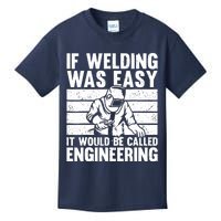 Funny Welding Design For Welder Weld Welding Lover Kids T-Shirt