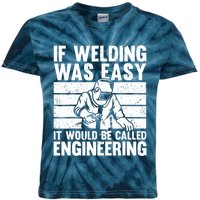 Funny Welding Design For Welder Weld Welding Lover Kids Tie-Dye T-Shirt