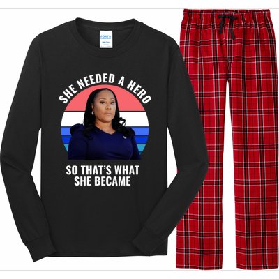 Fani Willis District Attorney Of Fulton County Georgia Long Sleeve Pajama Set