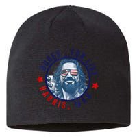 Funny White Dudes For Harris 2024 Dudes For Like Harris Man Gift Sustainable Beanie