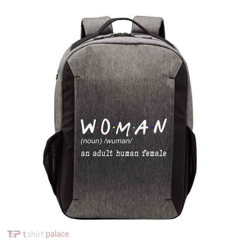 Funny Woman Definition Noun An Adult Human Female For Vector Backpack