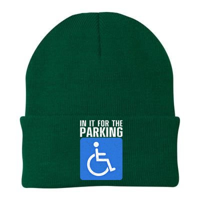 Funny Wheelchair Design For Disability Handicapped Knit Cap Winter Beanie