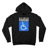 Funny Wheelchair Design For Disability Handicapped Hoodie