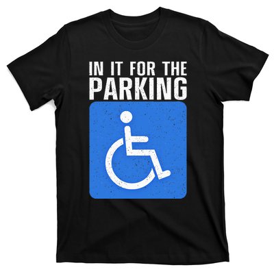 Funny Wheelchair Design For Disability Handicapped T-Shirt