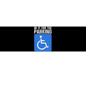 Funny Wheelchair Design For Disability Handicapped Bumper Sticker