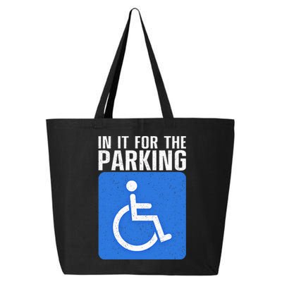 Funny Wheelchair Design For Disability Handicapped 25L Jumbo Tote