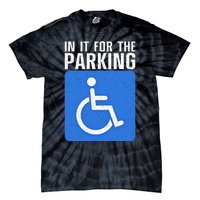 Funny Wheelchair Design For Disability Handicapped Tie-Dye T-Shirt