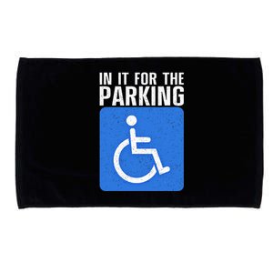 Funny Wheelchair Design For Disability Handicapped Microfiber Hand Towel